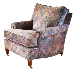 Vintage Chair with Cushion Back from George Smith, 2010s