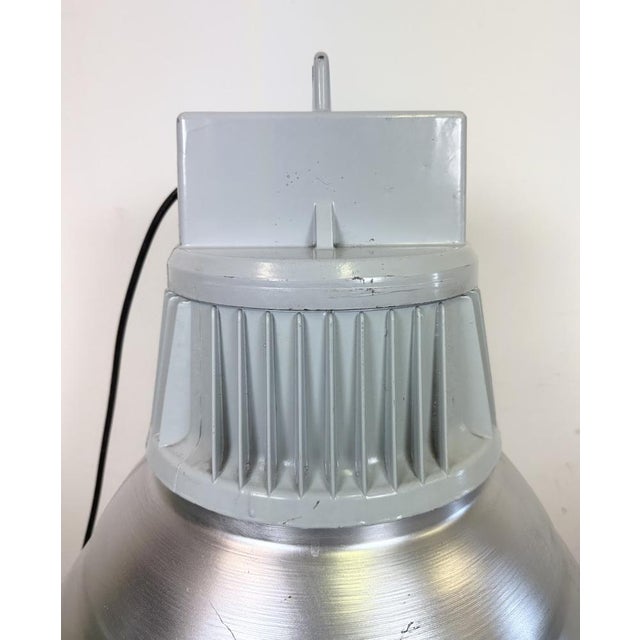 Large Industrial Aluminium Pendant Light from Elektrosvit, 1960s For Sale - Image 16 of 18