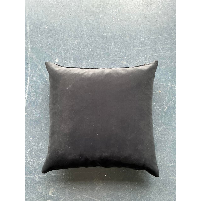 Amber Vintage Boho Printed Leopard Throw Pillow For Sale - Image 8 of 8