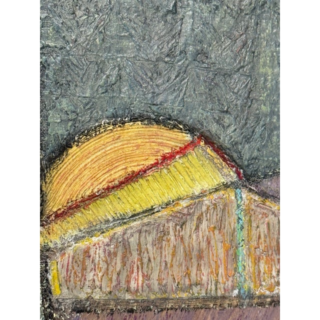 Cubist Abstract Oil on Canvas For Sale - Image 9 of 12