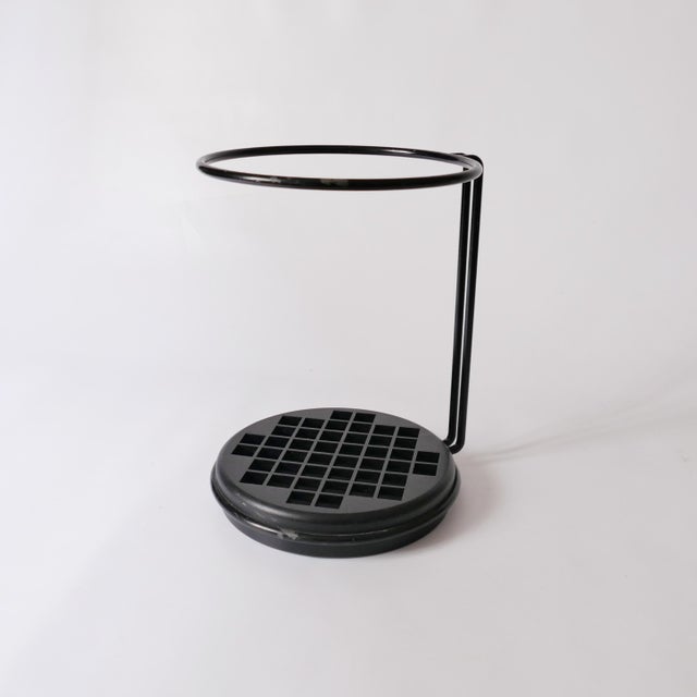 Steel Umbrella Stand with Plastic Tray by Marilena Boccato and Gian Nicola Gigante and Antonio Zambusi for Magis, 1980s For Sale - Image 10 of 10
