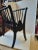 Large Vintage Solid Wood Magazine Rack For Sale - Image 10 of 11