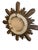 19th Century French Giltwood Starburst Mirror For Sale - Image 4 of 4