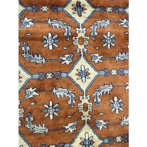Blue Vintage Pakistani Rug, 1970s For Sale - Image 8 of 18