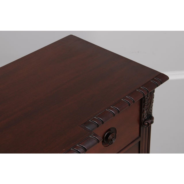 Henredon Ralph Lauren Mahogany 21 Drawer Gentleman's High Chest For Sale - Image 9 of 14
