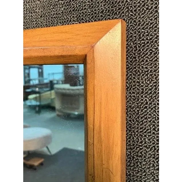 Mid 20th Century Mid-Century Wall Mirror For Sale - Image 4 of 6