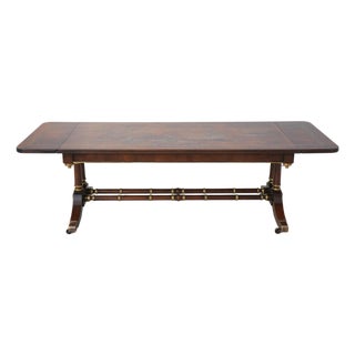 Hekman Chinoiserie Decorated Dropleaf Coffee Table For Sale