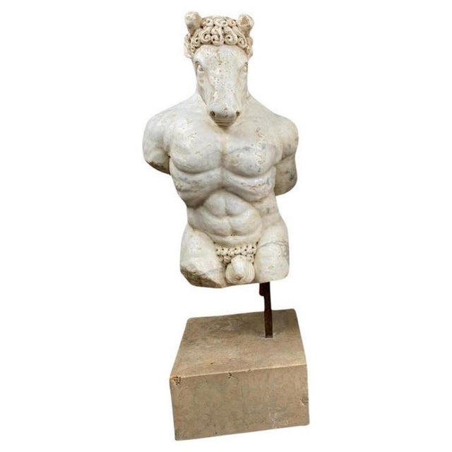 Unknown, Minotaur, 17th Century, Marble For Sale - Image 11 of 12