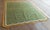Handmade Cotton Area Scalloped Dhurrie, Moss Green, Cream and Mustard Border Rug-12'x15' For Sale - Image 10 of 13