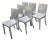 Phillippe Starch for Emeco Hudson Brushed Aluminum Side Chairs, Set of Six For Sale