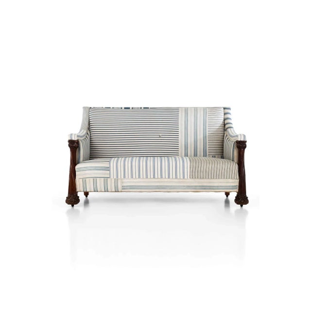 椅子 vintage sofa stripe IPE Cavalli Italian Sectional Sofa in Colorful Striped Fabric