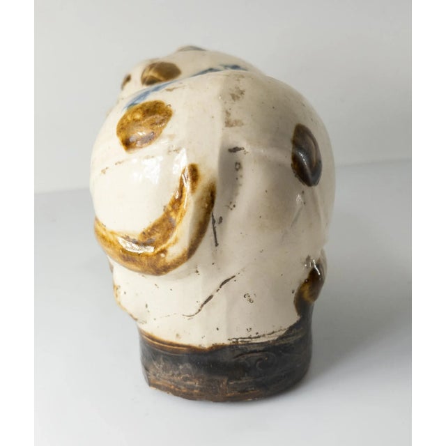 Mid 20th Century 20th Century Chinese Song Style Chinoiserie Cat Form Pillow For Sale - Image 5 of 9