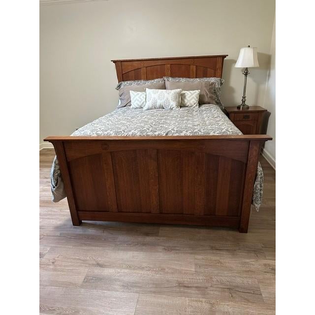 2010s Oak Bedroom Set For Sale - Image 5 of 7
