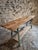 Large Mid-Century Industrial Kitchen Island or Worktable with Cast Iron Base, France, 1940s For Sale - Image 6 of 18