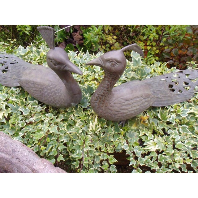 Gray Art Nouveau Bronze Figurine, Set of 2 For Sale - Image 8 of 18