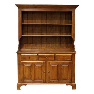 Late 20th Century Nichols & Stone Buffet W/Hutch For Sale