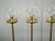 Space Age Brass and Bubble Glass Floor Lamps by Kamenický Šenov 1970s, Set of 4 For Sale - Image 15 of 16
