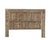 2020s King Headboard Constructed From an Antique Indian Carved Teakwood Door and Pillars For Sale - Image 5 of 6