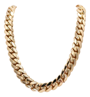 14k(585) Solid Yellow Gold Link Chain Necklace