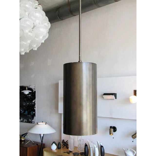 Mid-Century Modern Large Prescolite Pendants, 1960 For Sale - Image 3 of 10