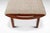 Wood Danish Mid-Century Modern Foot Stool / Ottoman in Solid Teak Styled After Hans Wegner in Teak, C. 1980s For Sale - Image 7 of 14