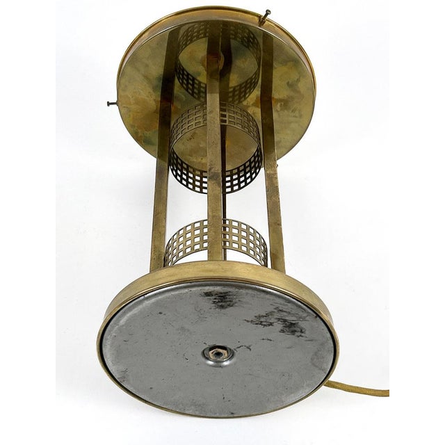 Art Nouveau Brass Table Lamp, Austria, 1980s For Sale - Image 17 of 18