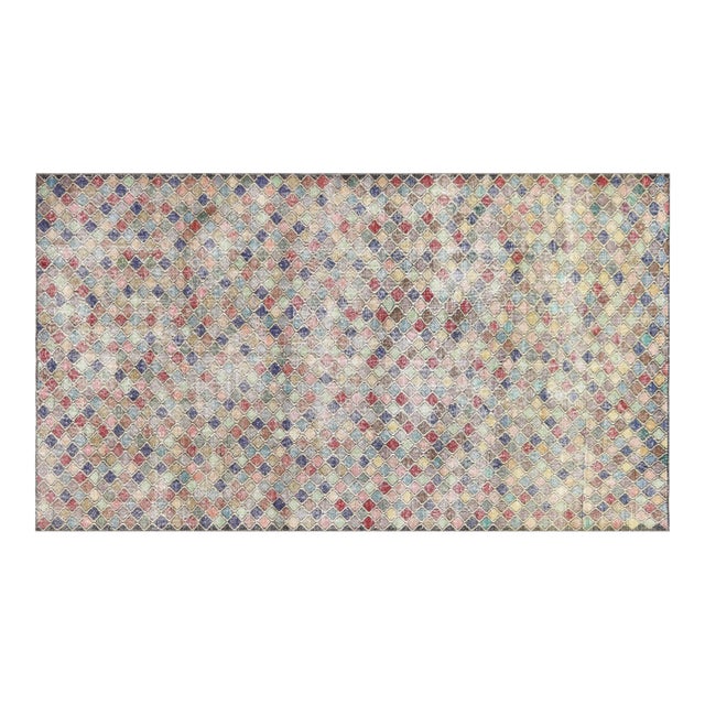 1960s Turkish Mid-Century-Modern Rug For Sale