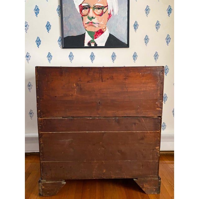 Antique Mid-1700s British Chippendale Mahogany Chest For Sale - Image 12 of 14