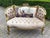 1970s French Louis XVI Tan Velvet Gilt Beech Settee For Sale - Image 17 of 17