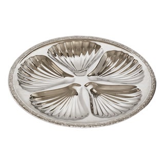 Large Vintage Shell Serving Dish from WMF For Sale
