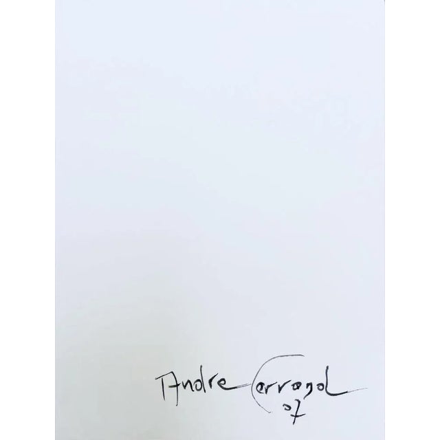 Mid-Century Modern André Ferrand, Portrait 1, 2010, Paper For Sale - Image 3 of 6