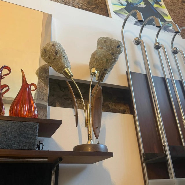 1980s Gaetano Pesce Style Modern Metal, Resin and Plastic Italian Table Lamp For Sale - Image 11 of 11