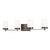 Sean Lavin By Visual Comfort Studio Zire 4-Light Bath Fixture in Brushed Oil Rubbed Bronze For Sale
