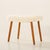 1960s Mid-Century Modern Danish Ottoman in Sheepskin, 1960s For Sale - Image 5 of 7
