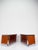 Mid-Century Burl Wood, Chrome and Acrylic Glass Nightstands, 1970s, Set of 2 For Sale - Image 18 of 18
