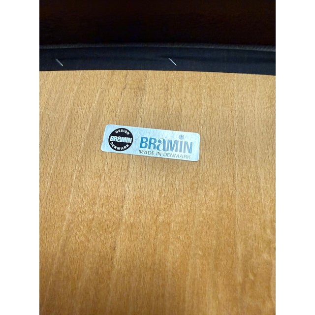 Set of Six Mid Century Danish Modern Dining Chairs by H. W. Klein for Bramin Mobler For Sale - Image 17 of 17