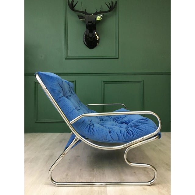 Vintage Metal Frame Sofa For Sale - Image 4 of 14