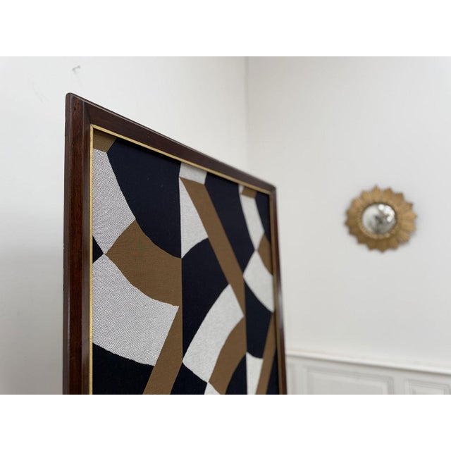 1940s Art Deco Poster Holder in Teak, 1940s For Sale - Image 5 of 7