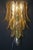 Long Textured Golden and Smoked Murano Glass Sconces in Palm Tree Shape from Barovier & Toso, 1990s, Set of 2 For Sale - Image 10 of 17