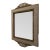 Hollywood Regency Tessellated Stone Wall Mirror For Sale