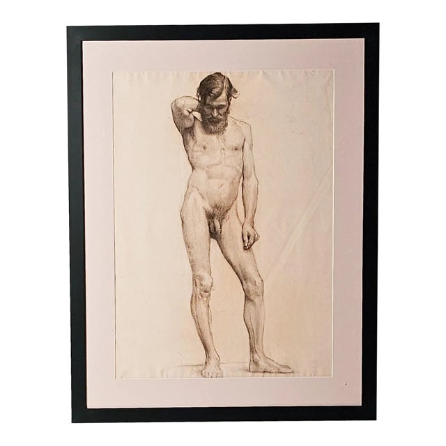 École Des Beaux-Arts Academic Study, France, Circa 1880 For Sale