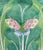 Pair of Chinese Cabbage Leaf Motif Famille Rose Porcelain Jars Mounted as Table Lamps For Sale - Image 4 of 9