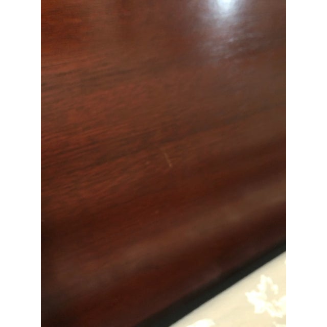 Brown Lexington Palmer Home Collection Queen Bed For Sale - Image 8 of 10