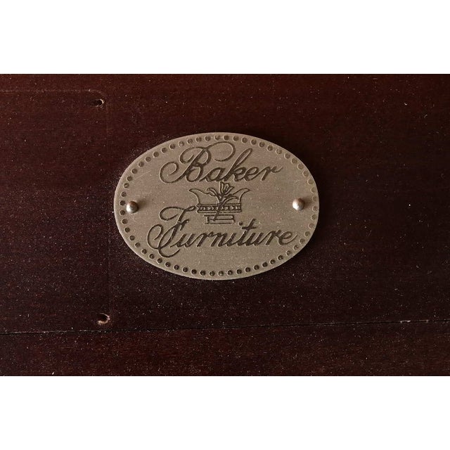 Barbara Barry for Baker Furniture French Regency Dark Mahogany Console or Side Table For Sale - Image 11 of 14