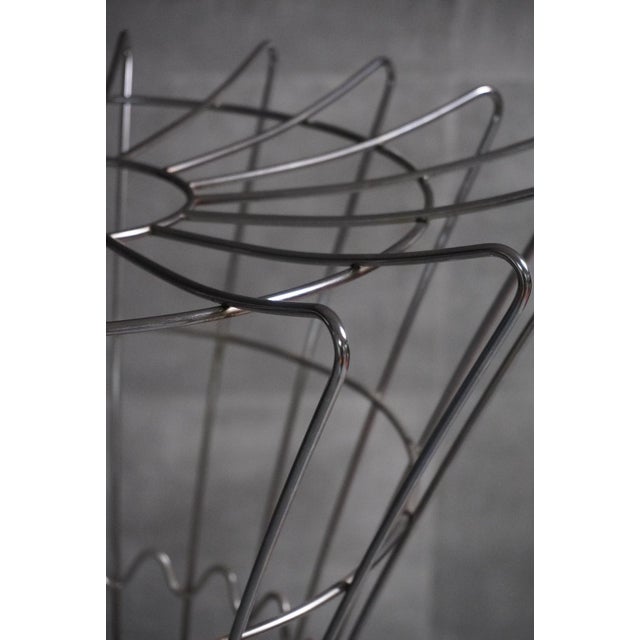 Verner Panton Steel Coat Rack by Verner Panton, 1970s For Sale - Image 4 of 6