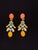 These rare vintage chandelier earrings are a statement piece beautifully crafted and signed by Schreiner of New York. They...