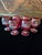 Vintage Mid Century Set 6 Murano Style Venetian Glasses For Sale - Image 4 of 12
