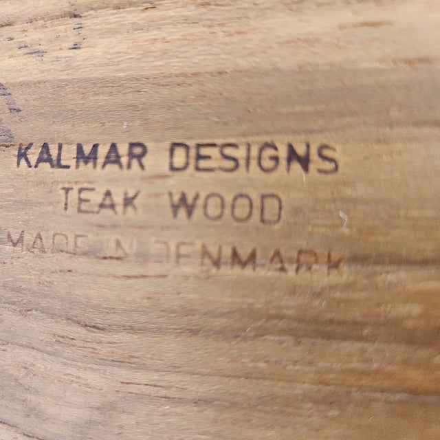 1960s Danish Teak Wood Small Cheese/Charcuterie Board For Sale - Image 10 of 10