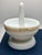 1960s Fenton Milk Glass Owl Decision Maker Fortune Spinner Ring Holder. For Sale - Image 5 of 12