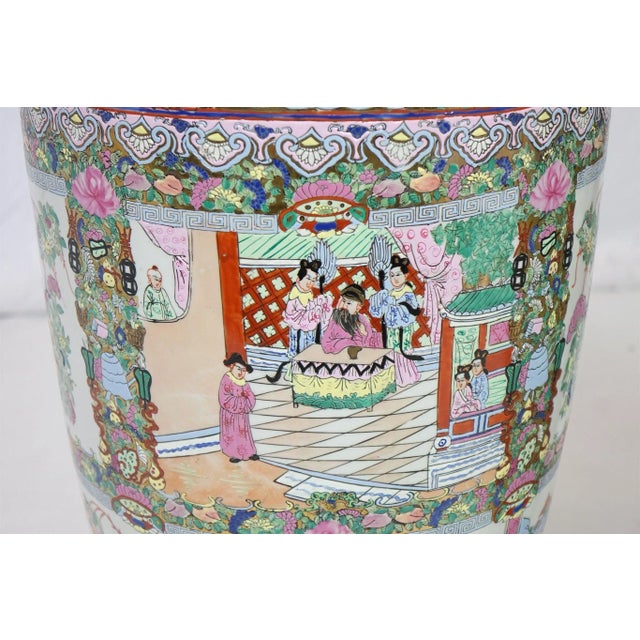 Late 19th Century Famille Rose Chinese Vase - A Pair For Sale - Image 10 of 13